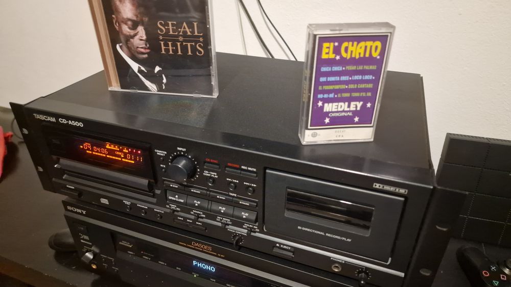 TASCAM CD-A500 - Professional CD / Cassette64575212732545124