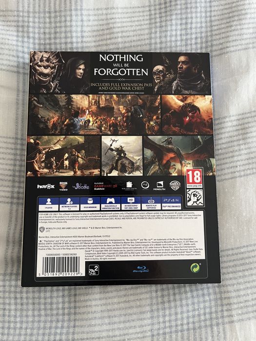 Middle-earth Shadow of War Gold Edition PS4 + ofertas