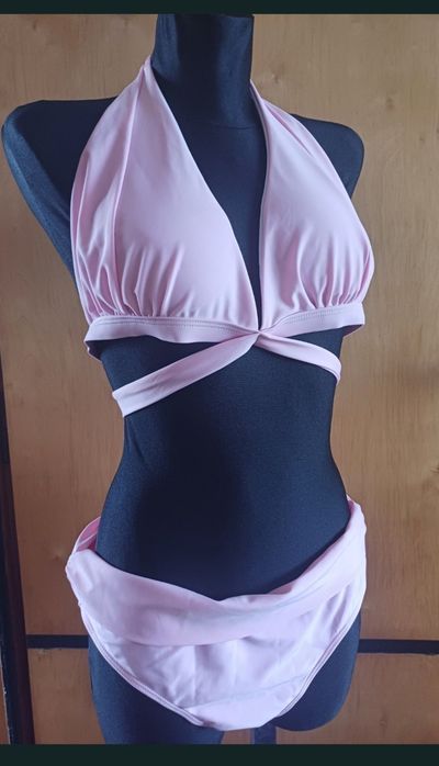 Bikini dwuczęściowe róż - nowe!!