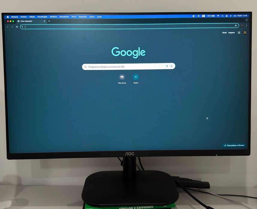 Monitor - AOC 27" LCD - 27B2H - LED IPS FHD 75Hz 7ms - Full HD