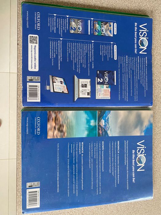 Podręcznik i ćwiczenia dla licealistów Vision 2