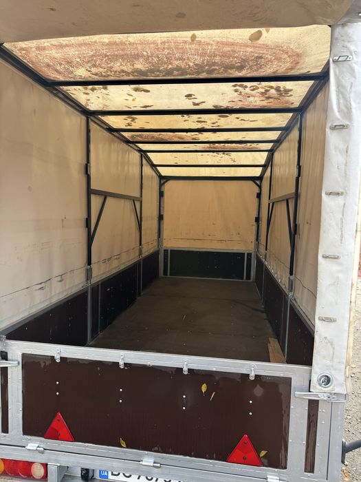 Причіп Прицеп двоосний ПГ-02И Тентований повна маса 3000кг