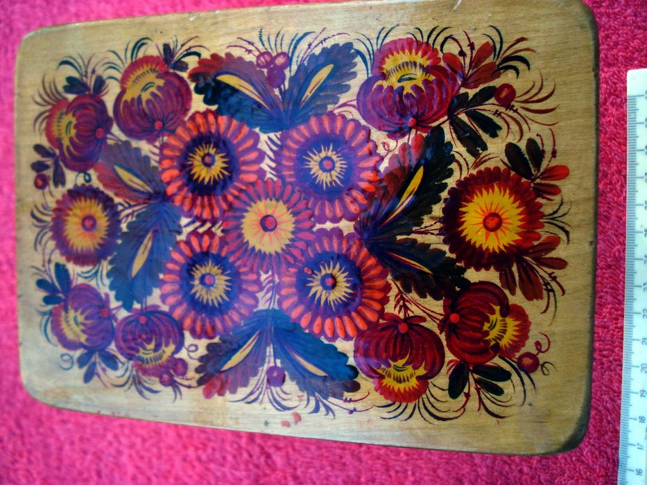 Петриківський розпис, ручна авторська робота Н.І. Турчин