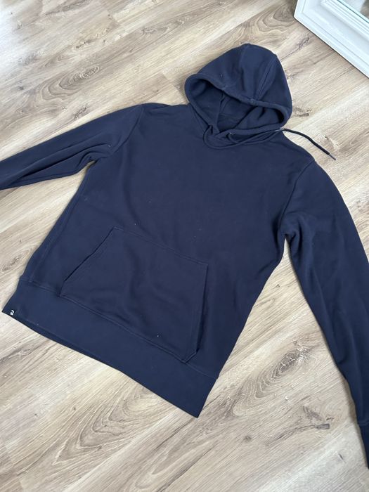 bluza meska hoodie z kapturem L granatowa