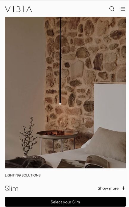 Светильник vibia Slim