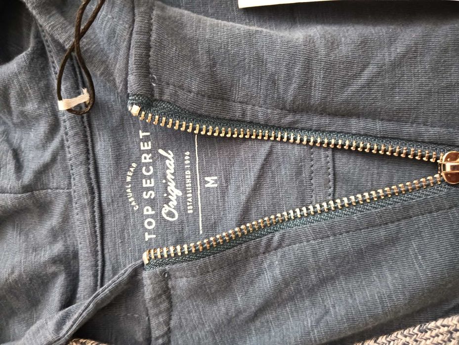 Bluza męska z suwakiem roz M