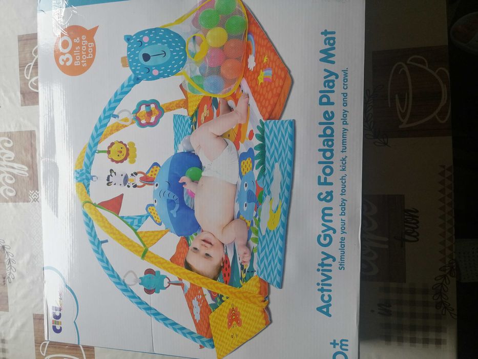 Mata edukacyjna kolorowa