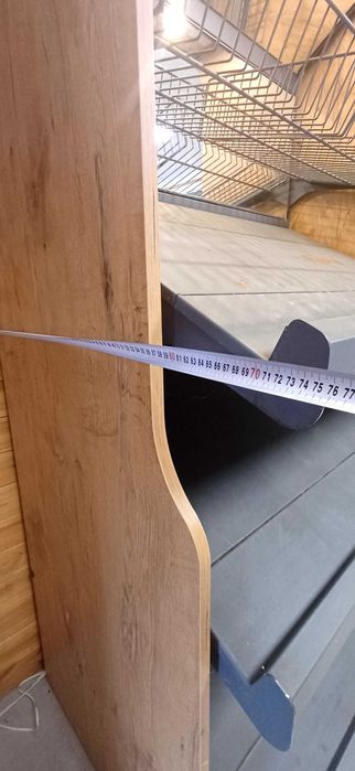 Regał na warzywa .podswietlany z lustrem, regulacja wys. Półek,POLECAM