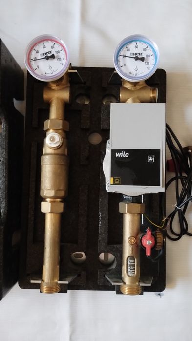 Solarna grupa pompowa wilo pwm2, zawór