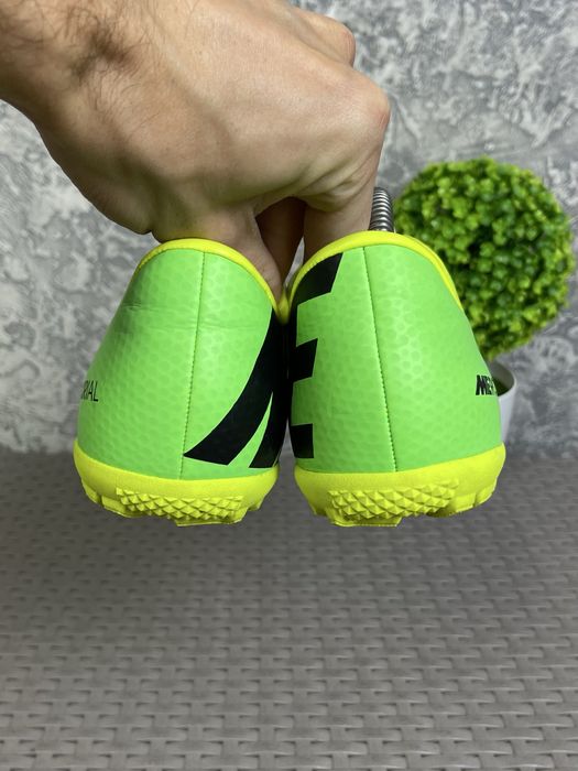 Nike Mercurial сороконожки копы бутсы 38 размер футбольные салатовые