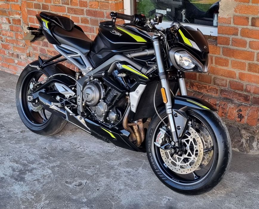 Triumph Street Triple 765 RS!Stan jak nowy!Super kolor!Jeden właściciel od nowości!06.2021!