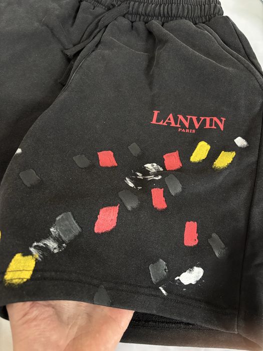 Шорти Lanvin Ланвін Gallery dept Галері Депт Чорні Літо Топ