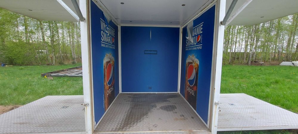 Scena Na Eventy, Kontener, Reklama, Magazyn, przyczepa do transortu