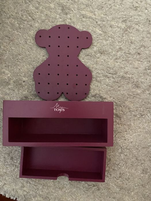 Guarda joias em madeira da Tous