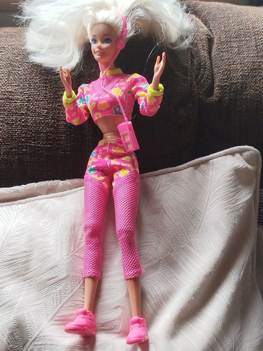 Boneca Barbie modelo ginasta