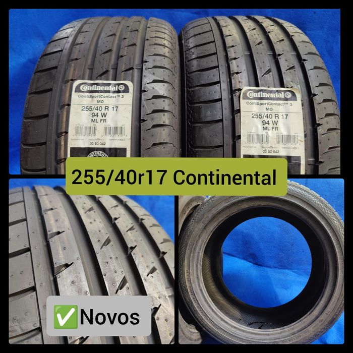 Pneus novos 205/40r17 255/40r17 Continental