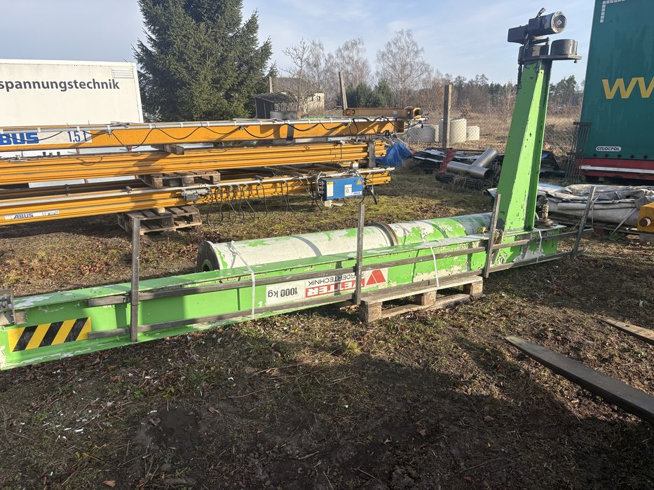 Żuraw obrotowy dźwig Słupowy Vetter 1000kg suwnica