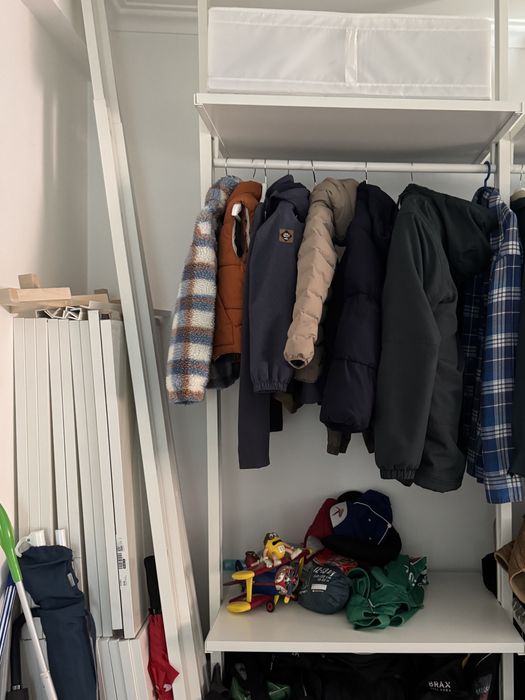 Prateleiras ikea para closet