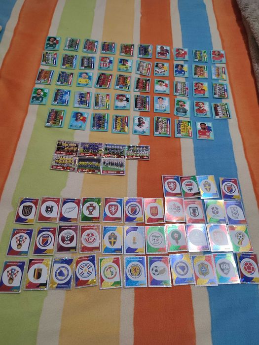 Lote de Cromos/Figurinhas Copa do Mundo FIFA Panini 2026 Novos Direto das Saquetas – Desde 0,30€