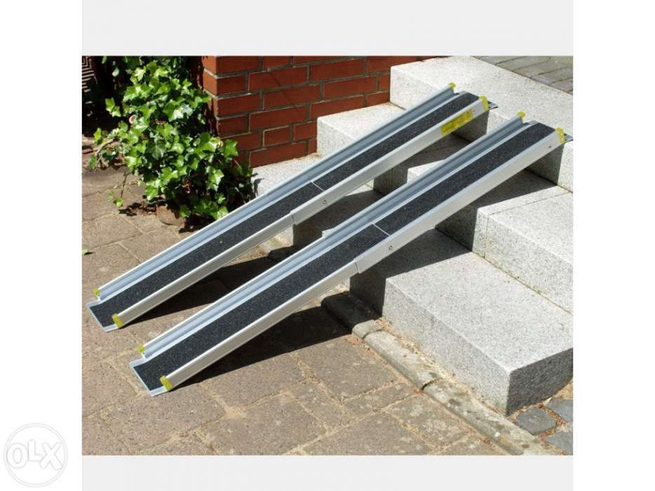 Rampas (par) mobilidade telescópicas alumínio vários modelos