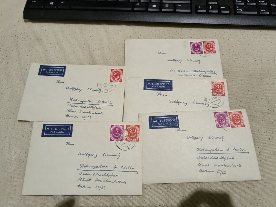 Sprzedam stare listy Niemieckie kolekcja