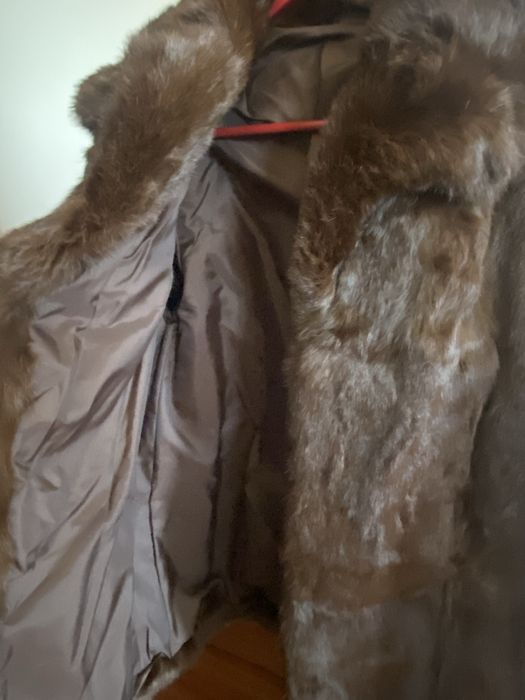 Casaco pelo de coelho