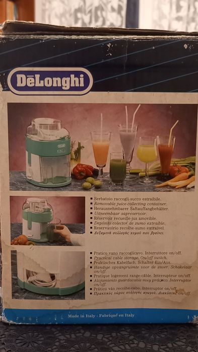 Sokowirówka DeLongi