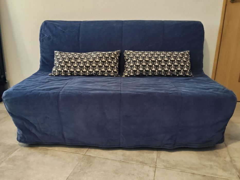 Capa Azul para Sofá-cama IKEA
