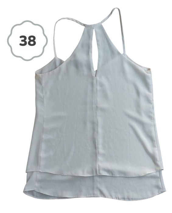 Top Alças Branco Primark 38