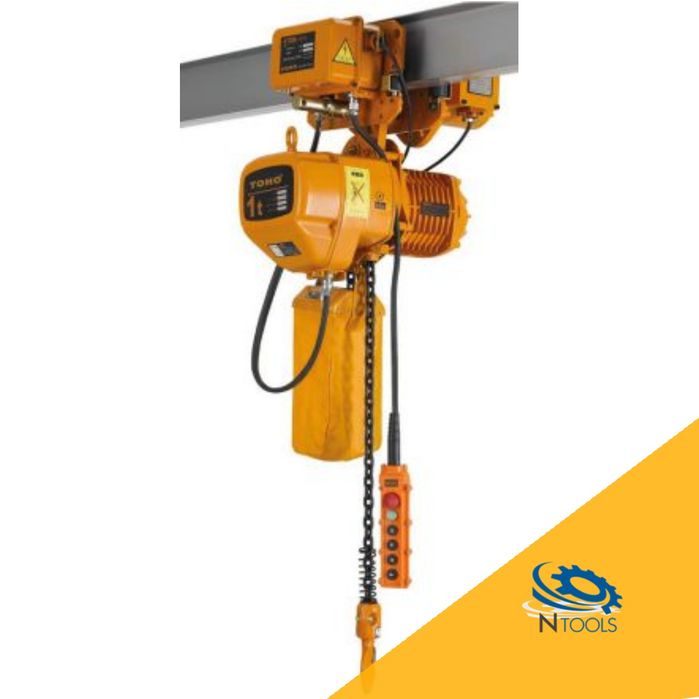 Guincho Eléctrico 1 Ton c/ Carro Translação