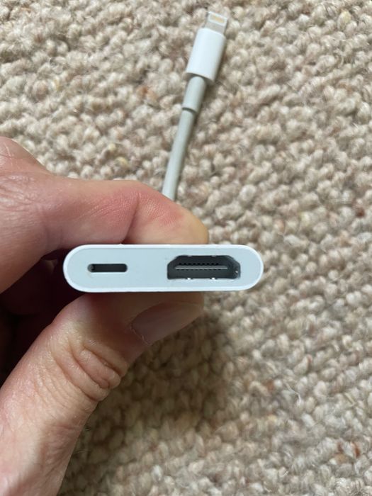 Adapter Lightening HDMI plus lightening