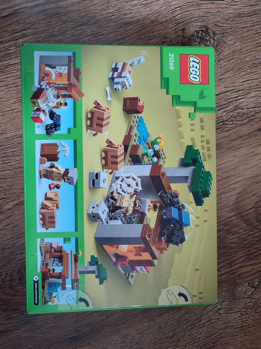 Nowe oryginalnie zamknięte klocki LEGO Minecraft 21269