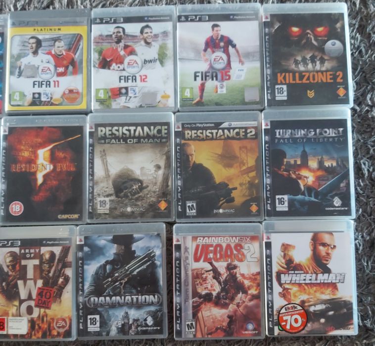 Ps2 e Ps3 vários jogos.