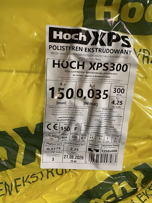 Styrodur XPS300 15cm HOCH