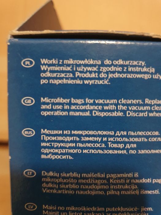 Worek do odkurzaczy Zelmer 3 szt. + filtr