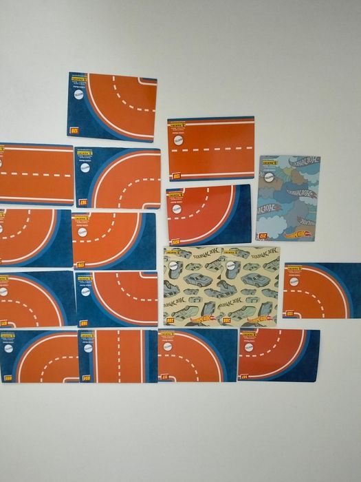 Cartas hotwhels coleção