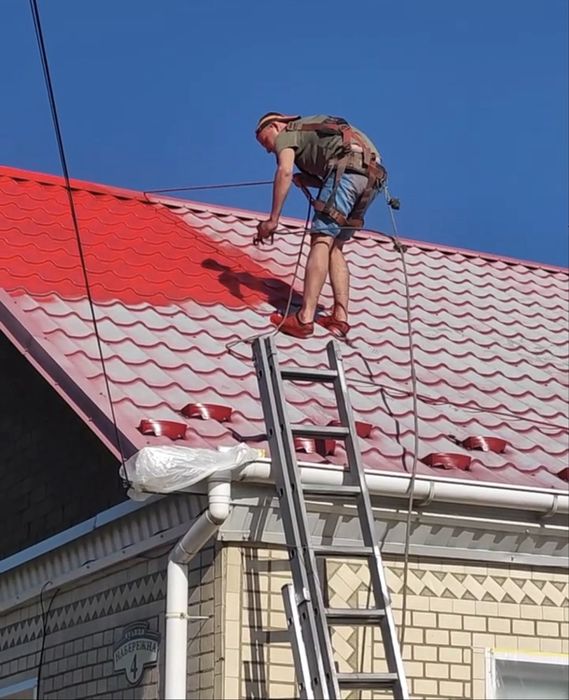 Фарбування дахів Черкаси та обл | Очищення, реставрація