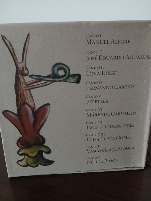 Os Lusíadas, coleção de 10 livros ilustrados,com comentários de José Hermano Saraiva