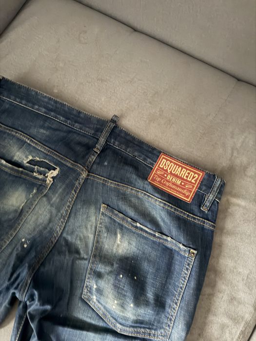 Dsquared2 Spodnie Jeansy Męskie 52 Okazja Jak Nowe