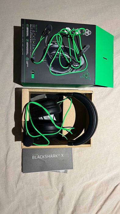 Razer BlackShark V2 X - Auscultadores gaming com fio