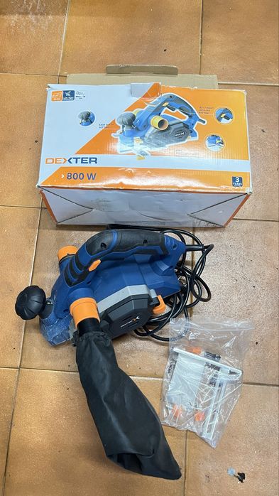 Plaina Eletrica DEXTER 800W