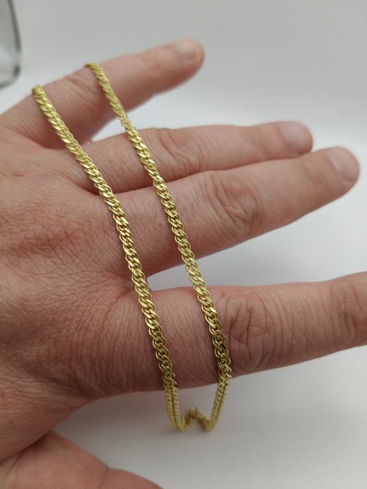 Złoty Łańcuszek Mona Lisa 42cm Pr.585 Nowy Zapraszamy