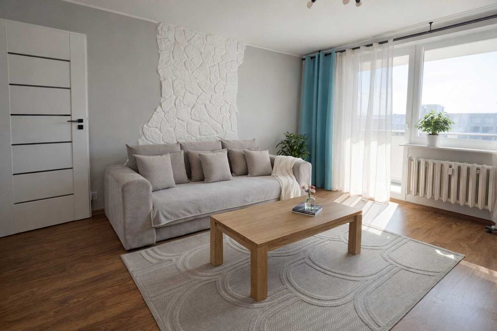 Przestronne 3 pok. mieszkanie 69m2, Reda centrum!