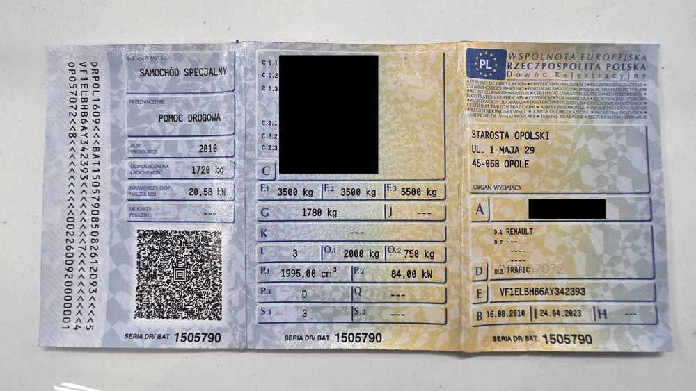 Autolaweta z dużą ładownością