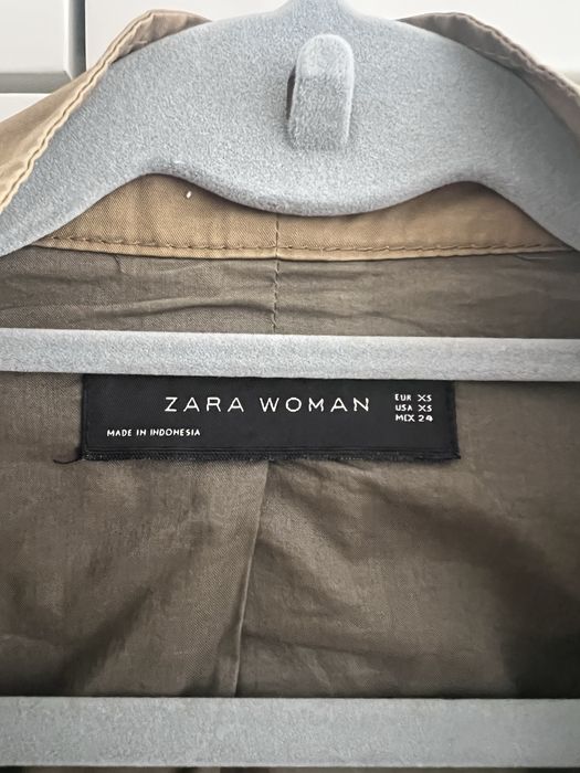 Casaco da Zara Verde Oliva