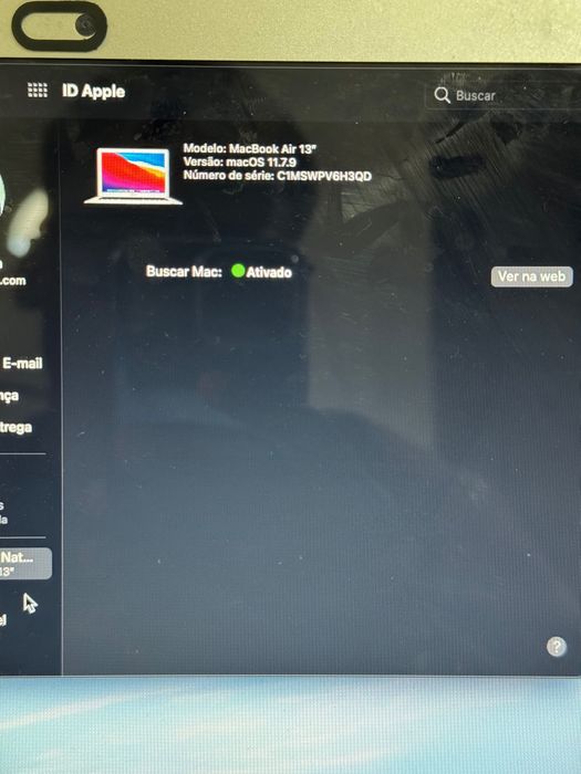 MacBook Air 13 muito bom.