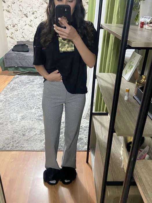 Брюки гусяча лапка