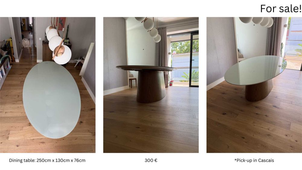 Furniture: mesas, sofa, aparador