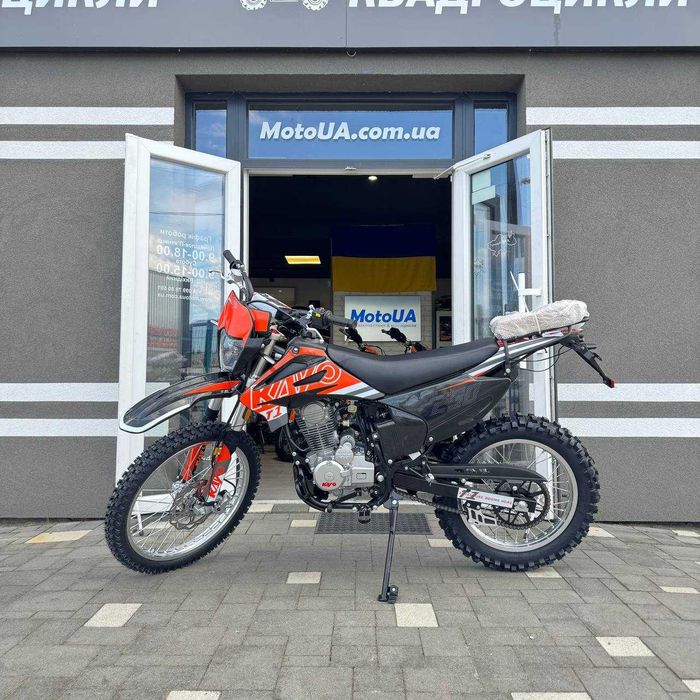 Мотоцикл KAYO T1 250сс 166FMM 18 к.с. повітряне охолодження доставка