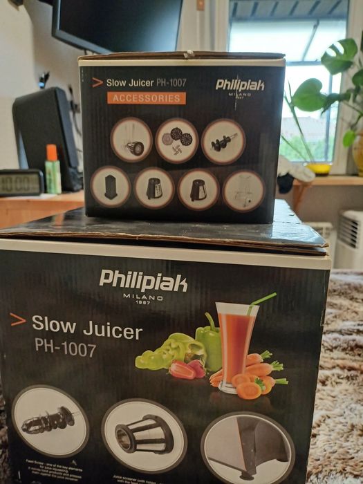 Wyciskarka do soków i maszynka do mięsa Phillipiak